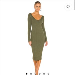 NBD BEKAH dress NWT GREEN